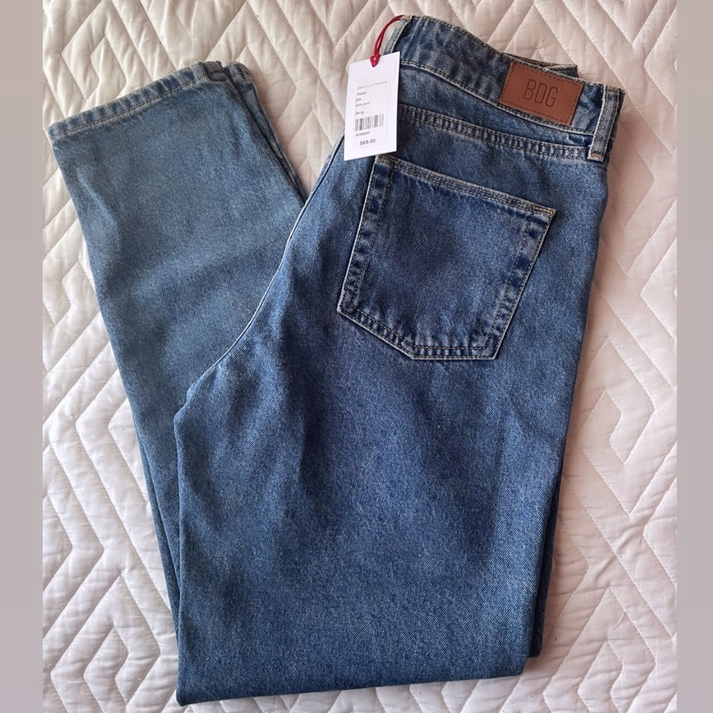 Urban outfitters BDG dark denim mom jeans